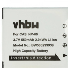 Battery for Casio like NP-60