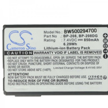 Battery for Canon like BP-208