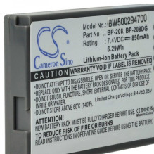 Battery for Canon like BP-208