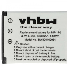 Battery for Aiptek, Order like NP-170