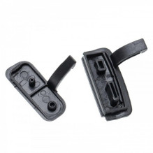 USB / HDMI + MIC rubber / port cover for Canon EOS 600D, black