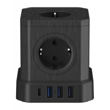 Newell GaN Power Cube 9in1 - black