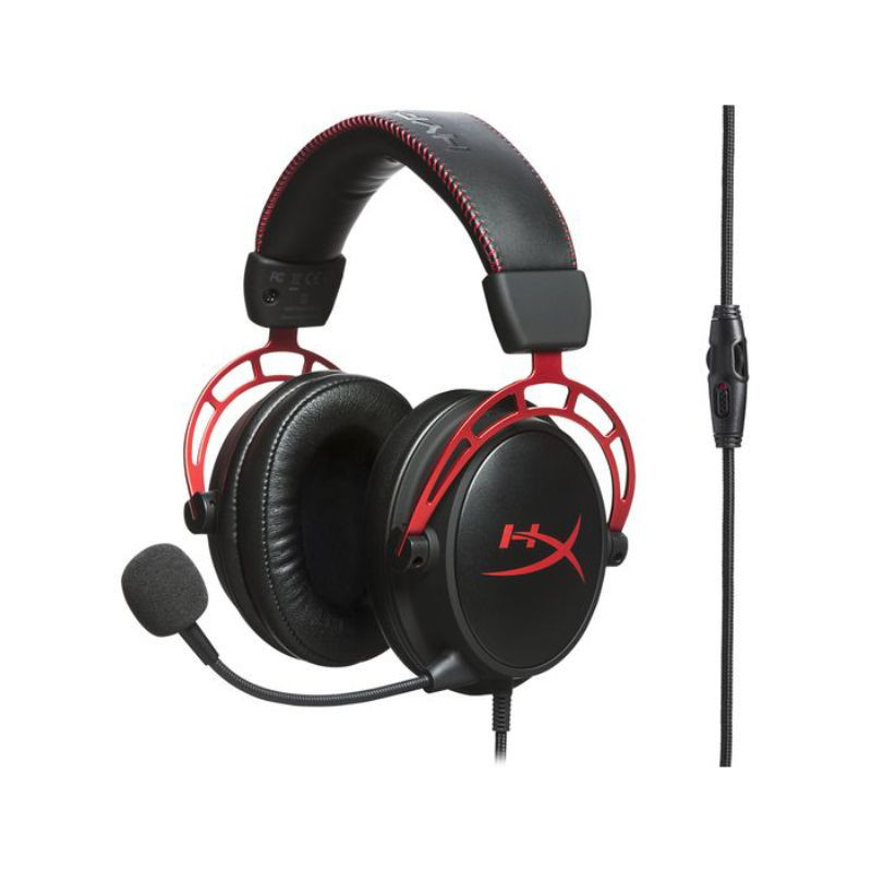 HyperX HyperX Cloud Alpha - Gaming Headset (Black-Red)