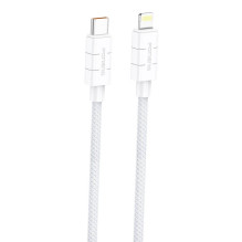 Cable USB-C do Lightning Foneng XS02 PD27W, 1,2m (biały)