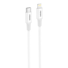 USB-C laidas su „Lightning Foneng X106 PD27W“, 1,2 m (biły)