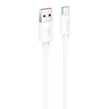 USB-A į USB-C laidas Foneng X108 3A, 1m (baltas)