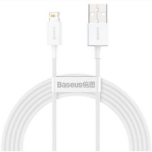 Baseus - Baseus CALYS-C02 Superior Fast Charging Cable Lightning 2.4A 2m White