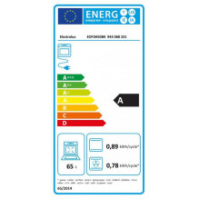 Juodos spalvos elektrinė orkaitė Electrolux EOF3H50BK