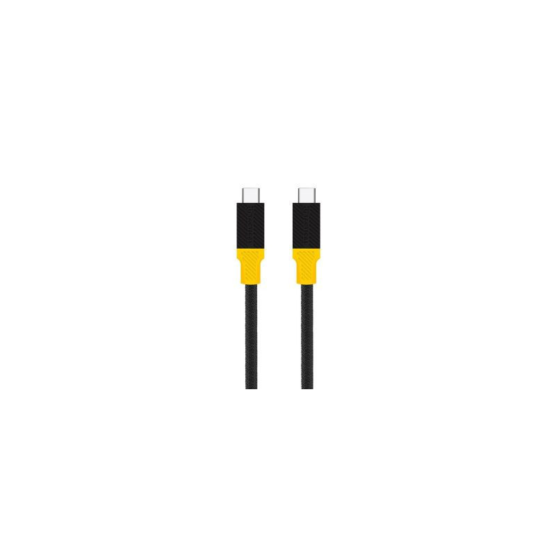 Tactical - Tactical BlackBird Cable USB4 1m Black / Yellow