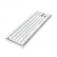 Belaidė mechaninė klaviatūra Dareu EK807G 2.4G (balta)