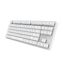 Belaidė mechaninė klaviatūra Dareu EK807G 2.4G (balta)