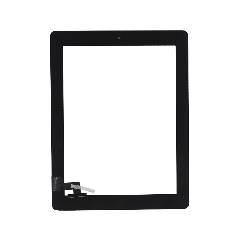 iPad 2 2nd A1395 A1396 lietimui jautrus ekranas, juodos spalvos