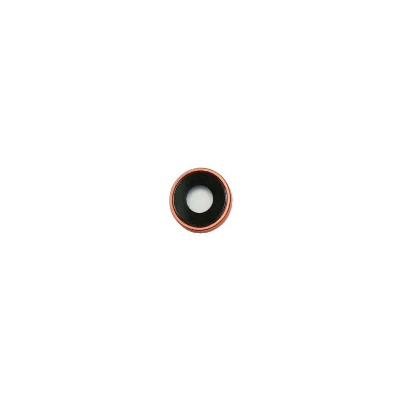 iPhone XR lens for camera with frame Coral ORG