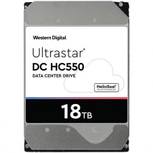 Western Digital Ultrastar DC HDD serveris (3,5 colio 26,1 mm 18 TB 512 MB 7200 RPM SATA ULTRA 512E SE NP3 DC HC550) SKU: