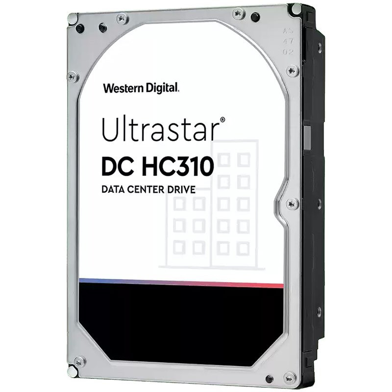 Western Digital Ultrastar DC HDD Server HC310 (3.5’’, 4TB, 256MB, 7200 RPM, SATA 6Gb/ s, 512N SE), SKU: 0B35950