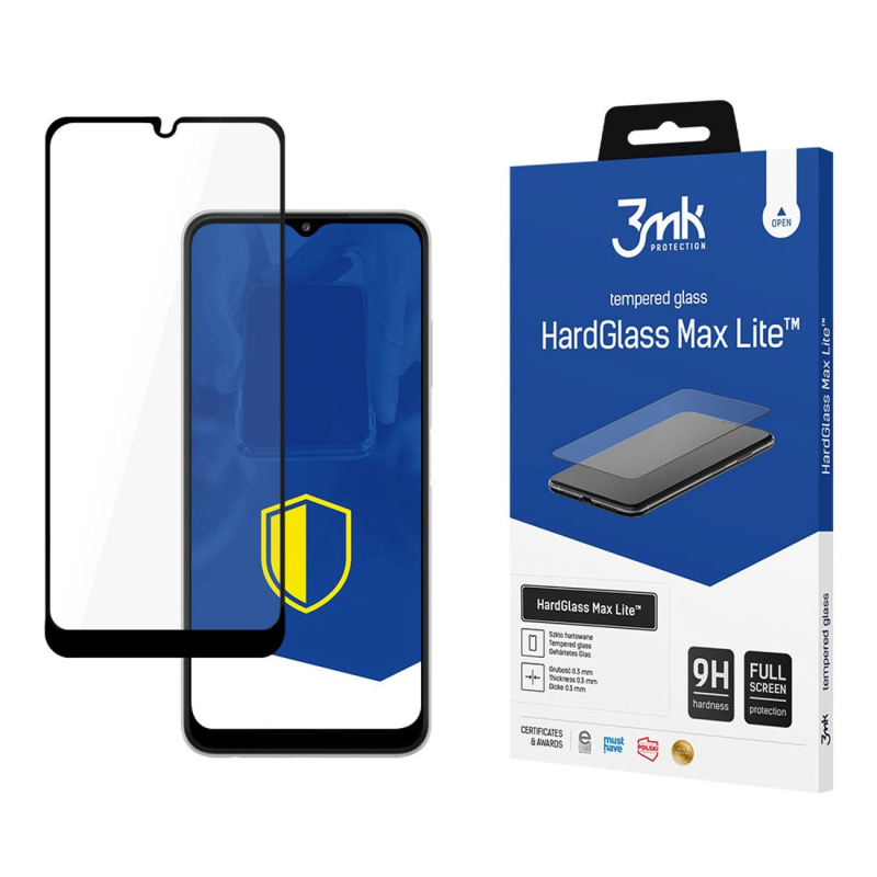 9H 3mk HardGlass Max Lite™ glass for Samsung Galaxy A22 5G