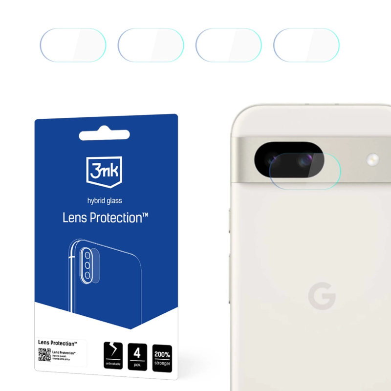 3mk Lens Protection™ hybrid camera glass for Google Pixel 8A 5G