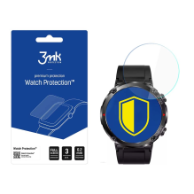 3mk Watch Protection™ v. FlexibleGlass hybrid glass on Rubicon RNCE96