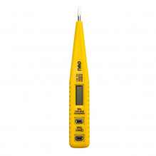 Įtampos testeris 12-250V Deli Tools EDL8003 (geltonas)