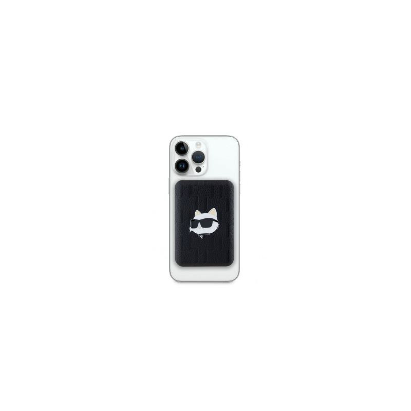 Karl Lagerfeld - Karl Lagerfeld Embossed Choupette Head MagSafe Powerbank 5000mAh Black