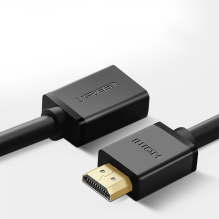 Ugreen HD107 10141 HDMI (Male) - HDMI (Female) 4K Cable 1m - Black