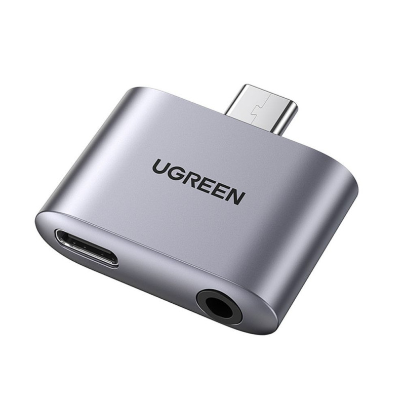 Ugreen Ugreen CM231 USB-C mini jack 3.5 mm audio adapter - gray