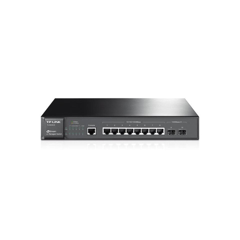 TP-Link jungiklis, , TL-SG3210, L2 tipas, 8x10Base-T / 100Base-TX / 1000Base-T, 2xSFP, TL-SG3210