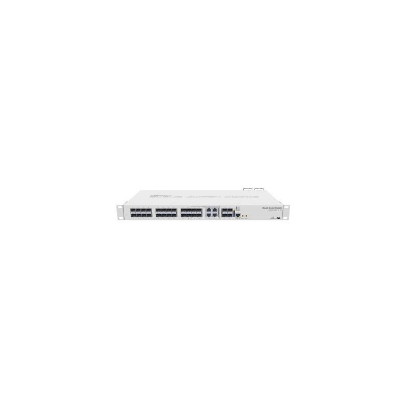 Mikrotik jungiklis, , CRS328-4C-20S-4S+RM, L2 tipas, 1U stovas, 4x10 / 100 / 1000BASE-T / SFP derinys, 20xSFP, 4xSFP+, 1