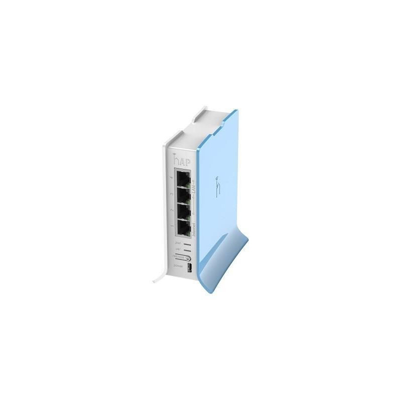 Mikrotik prieigos taškas, , IEEE 802.11b, IEEE 802.11g, IEEE 802.11n, 1xUSB 2.0, 4x10 / 100M, RB941-2ND-TC