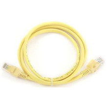 Gembird PATCH CABLE CAT5E UTP 1M / GELTONAS PP12-1M / Y