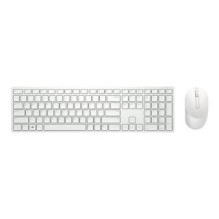 Dell Dell Pro Wireless Keyboard and Mouse - KM5221W - US International (QWERTY) - White