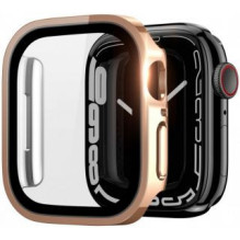 Dux Ducis Hamo Apple Watch Series 7/8/9 Dėklas (PC) 45MM Rose Gold