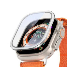 Dux Ducis Flas Apple Watch Ultra 1/2 49MM ekrano apsauga, sidabrinė