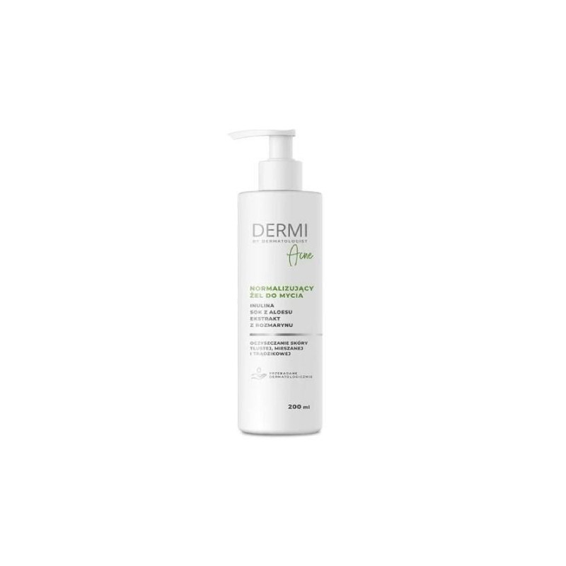 DERMI Acne Normalising Wash Gel 200ml