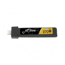 Baterija Tattu LiPo 270mAh 3.8V 75C 1S1P JST-PHR 2.0 (5 vnt.)
