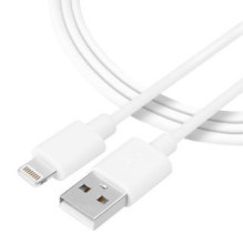 Tactical - Tactical Smooth Thread Cable USB-A / Lightning 0.3m White