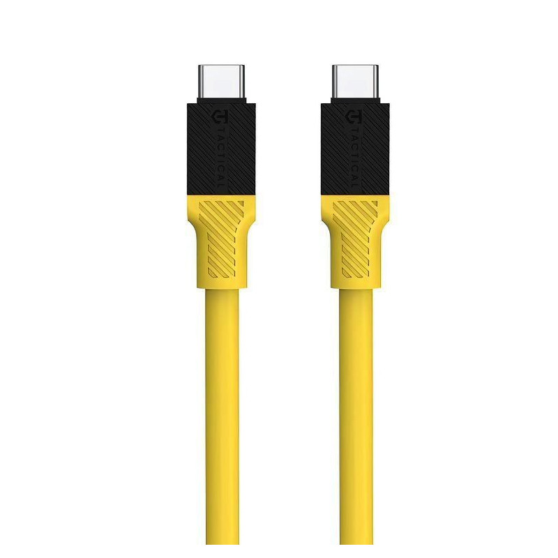 Tactical Tactical Fat Man Cable USB-C / USB-C 1m Yellow