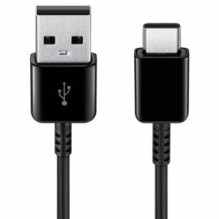 Samsung - EP-DG930IBE Samsung USB-C Data Cable 1.5m Black