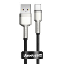 Baseus - Baseus CAKF000001 Cafule Data Cable USB-USB-C 66W 0,25m Black