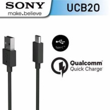 - UCB-20 Sony USB-C Data Cable 3A 1m Black (Bulk)