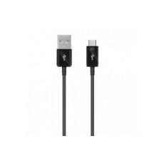 Samsung - EP-DG925UBE Samsung microUSB Data Cable 1.2m Black (Bulk)