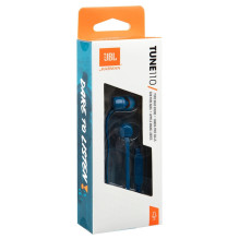 JBL - JBL T110 In-Ear Headset 3,5mm Blue