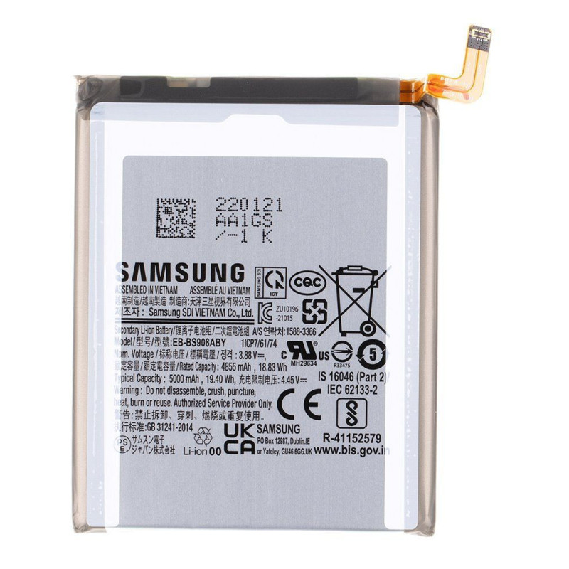 Samsung - EB-BS908ABY Samsung Battery Li-Ion 5000mAh (Service pack)