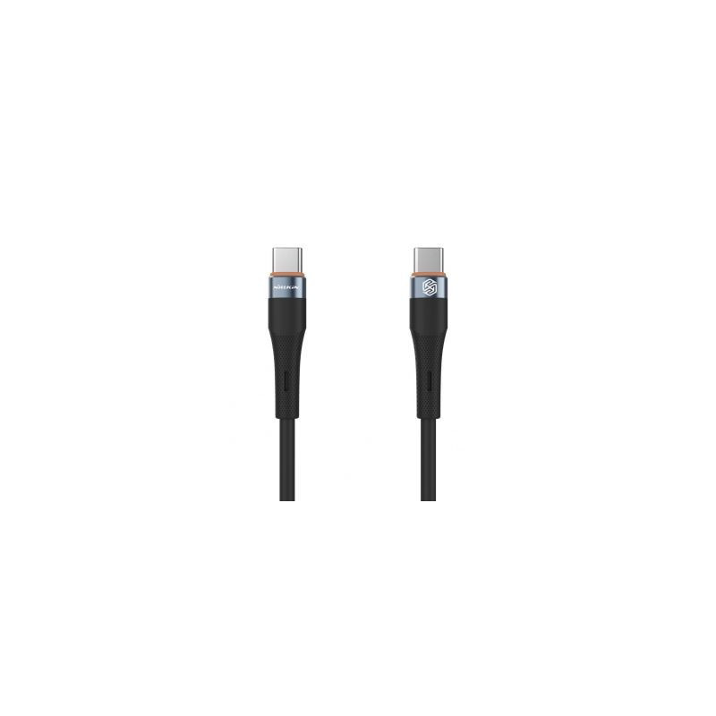 Nillkin - Nillkin Flowspeed Liquid Silicone Data Cable USB-C / USB-C 1,2m 60W Black