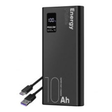 - OBAL:ME EnergyPulse Powerbank 10000mAh 22.5W Black