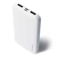 Wozinsky powerbank Li-Po 10000mAh 2 x USB baltas (WPBWE1)