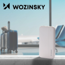 Wozinsky powerbank Li-Po 10000mAh 2 x USB white (WPBWE1)