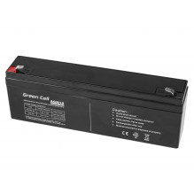 Green Cell AGM VRLA 12V 2.3Ah maintenance-free battery for the alarm system, cash register, toys