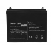 Green Cell AGM VRLA 12V 75Ah maintenance-free battery for camper, photovoltaics, solar panels, boats