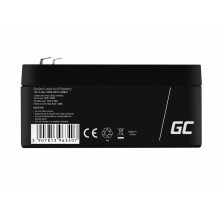 Green Cell AGM VRLA 12V 3.4Ah maintenance-free battery for the alarm system, cash register, toys